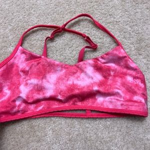 Lululemon tie die sports bra (size 8)